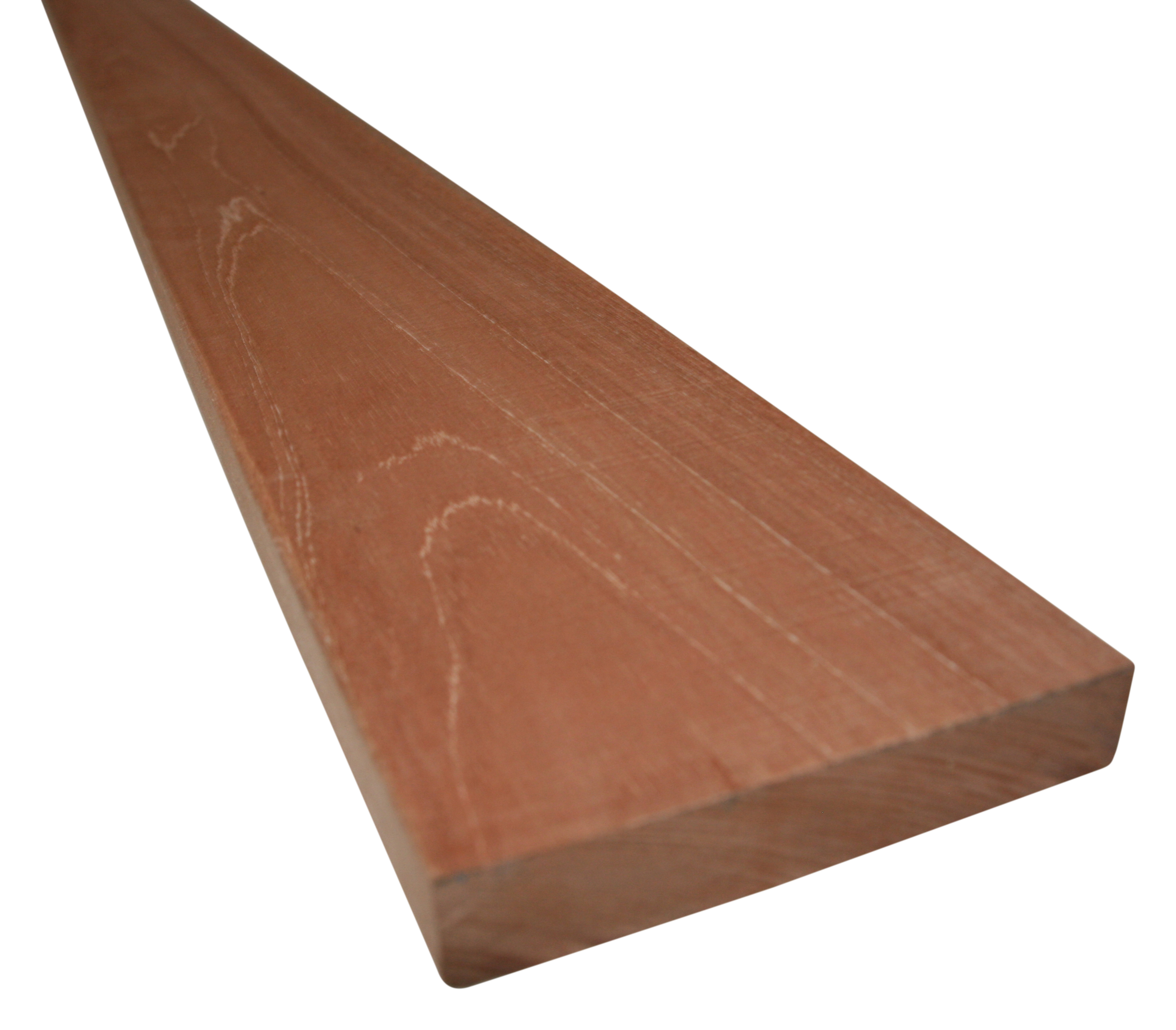 27 x 190 mm Glattkantbretter - Dark Red Meranti_0