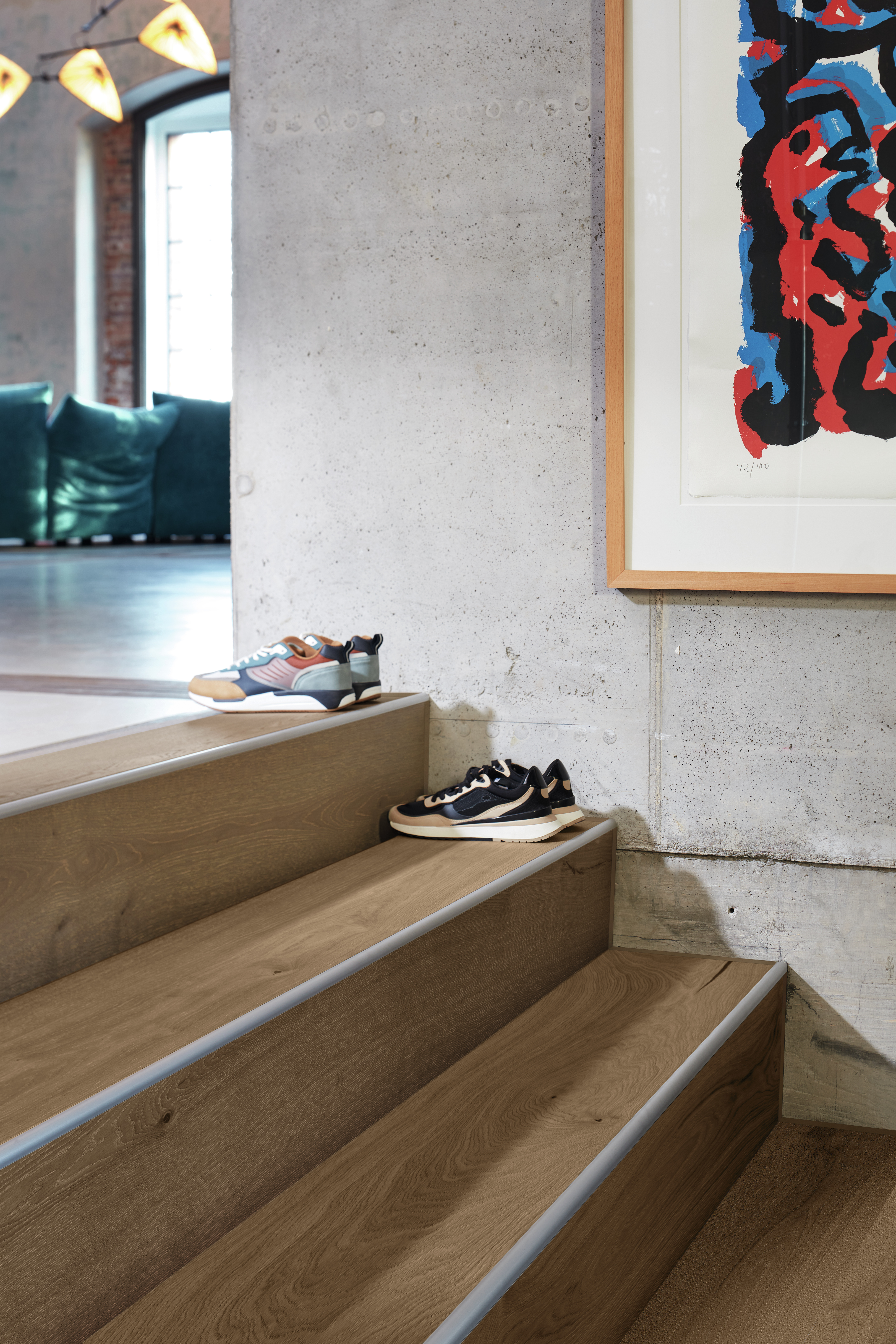 11 mm Lindura-Holzboden HD 400 ultramattlackiert - Eiche authentic greige gebürstet 08923_4 11 mm Lindura-Holzboden HD 400 ultramattlackiert - Eiche authentic greige gebürstet 08923_4