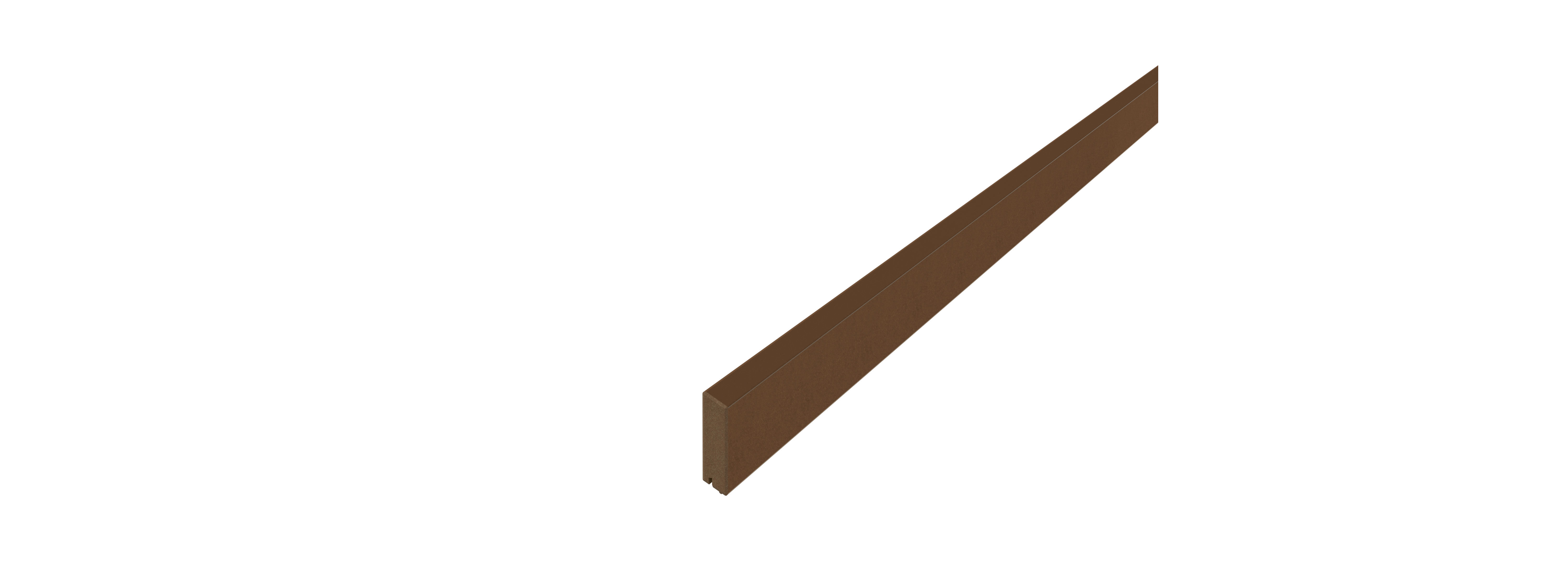 20,5 x 81 mm megawood Rhombusleiste - nussbraun_0