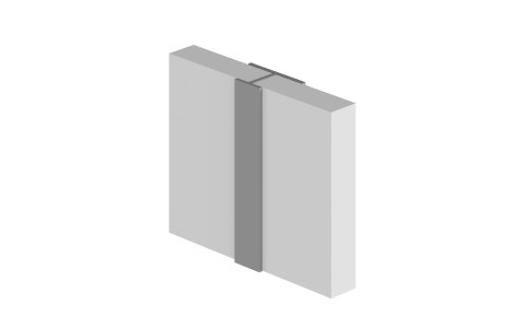 Multipanel Profil Typ D - Verbindung - Silber matt_0