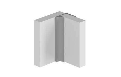 Multipanel Profil Typ Y - Eckprofil - Verbindung - weiß_0