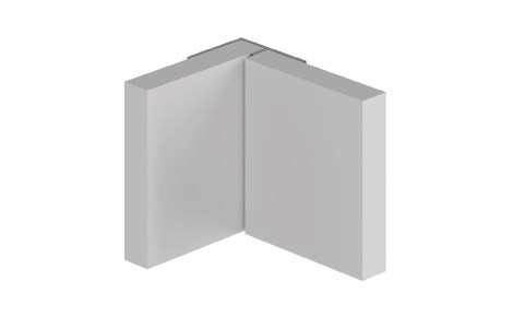 Multipanel Profil Typ 101 - Inneneckprofil, verdeckt - Alu_0