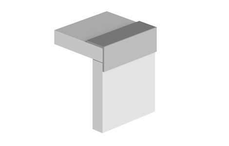 Multipanel Profil Typ 102 - Winkel - weiß_0